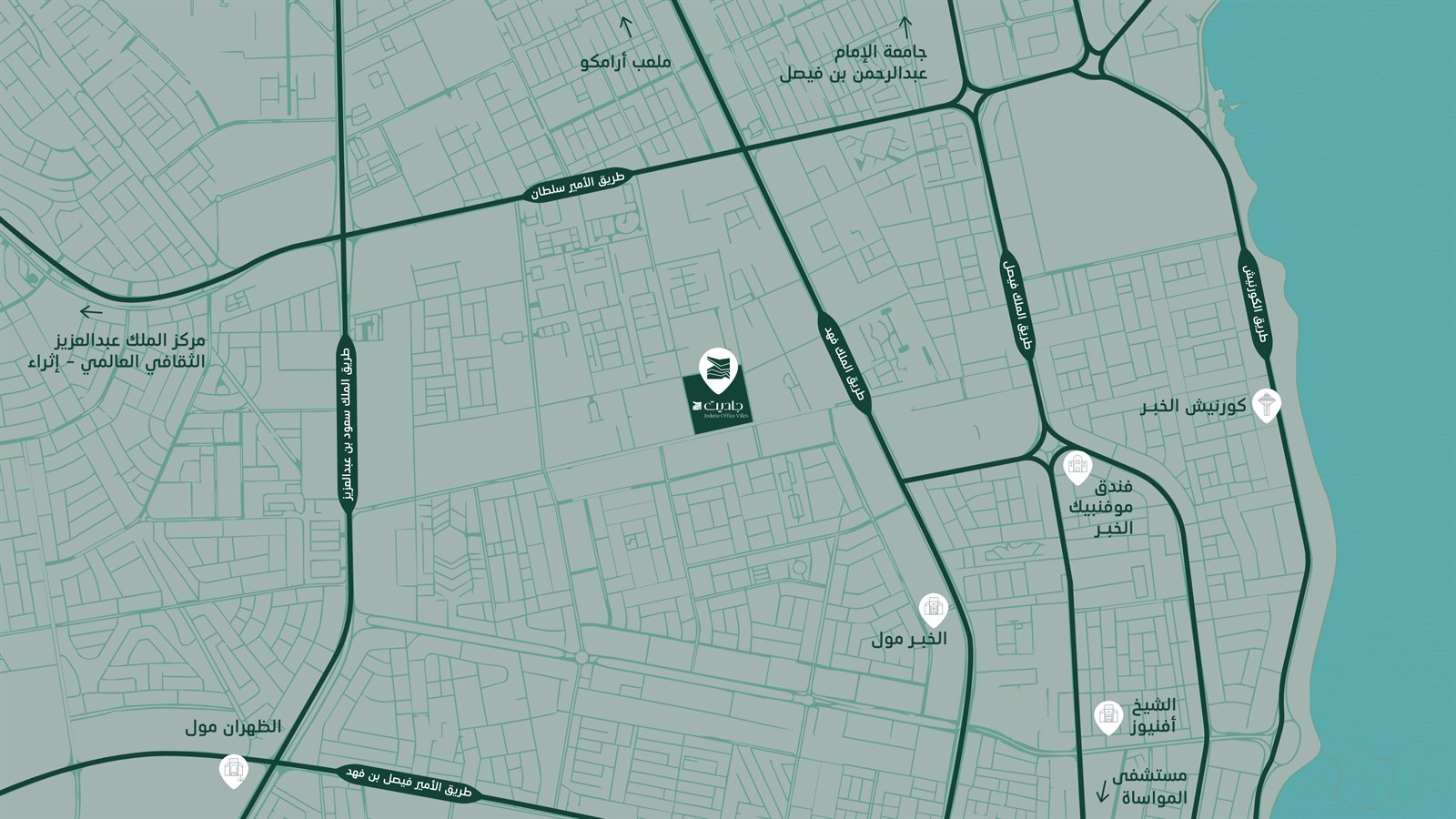 Jadeite location map — Al Khobar